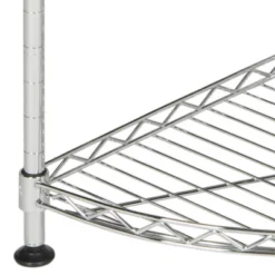 Safavieh Damaris 4-Tier Corner Rack in Sleek Chrome 10 Safavieh Damaris 4-Tier Corner Rack in Sleek Chrome -Safavieh Furniture GUEST 91fa3a3d 93e4 4448 98fa 728ba558ae89