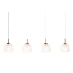 Lanson Pendant Chrome/Clear - Safavieh 12 Lanson Pendant Chrome/Clear - Safavieh -Safavieh Furniture GUEST 93103299 83bc 4763 9796 6a8a520afeda