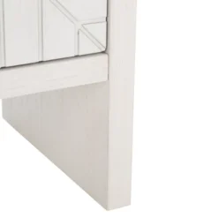 Safavieh Zella 4-Door White Console Table with Geometric Facade 17 Safavieh Zella 4-Door White Console Table with Geometric Facade -Safavieh Furniture GUEST 931686c1 20b6 4cfb 88ab 4de01df62515