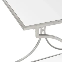 Safavieh Ignatius Bar Cart with Mirrored Glass and Forged Iron 9 Safavieh Ignatius Bar Cart with Mirrored Glass and Forged Iron -Safavieh Furniture GUEST 93375458 b157 4eb8 a32e fc0b75e10eb1