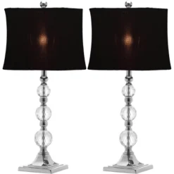 Safavieh Maeve Crystal Ball Lamp - Elegant Set of 2 -Safavieh Furniture GUEST 942acfd1 a705 4608 a6db a35ccd128d52