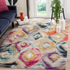 Safavieh Loria Monaco Collection Boho-Chic Area Rug -Safavieh Furniture GUEST 94f47157 4a7b 48ed a738 df90d0e0058a