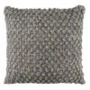 Safavieh Janan 20-inch Oversize Knit Square Throw Pillow - Dark Gray -Safavieh Furniture GUEST 951ab542 ffa4 44e3 ae38 7f23e54e5f0e