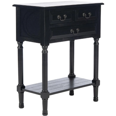 Safavieh Primrose 3-Drawer Console Table with Storage Shelf 4 Safavieh Primrose 3-Drawer Console Table with Storage Shelf - Image 2