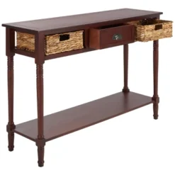 Safavieh Couture Christa Console Table with Rattan Drawers -Safavieh Furniture GUEST 97b6f2fd 2638 4b8f 9d28 fca26d6a1e3e