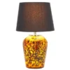 Safavieh Shae 22.5" Multi-Colored Glass Table Lamp with Fabric Shade -Safavieh Furniture GUEST 97fc495b 908e 4fa4 a276 d0a64607c4f7