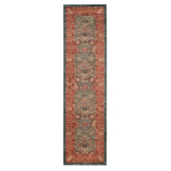Safavieh Veronica Floral Loomed Area Rug - Antique Inspired Runner -Safavieh Furniture GUEST 984408e1 42a7 4f77 9ad7 4ab1604d127c