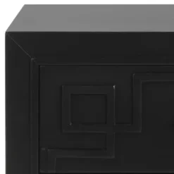 Safavieh Raina 3-Drawer Greek Key Nightstand in White -Safavieh Furniture GUEST 9a4424dd bafd 49a0 9b30 7c6795576a83