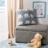 Safavieh Elliot Knit Elephant Motif Cotton Pillow - Light Grey/Natural -Safavieh Furniture GUEST 9c2479e4 9ddb 4d64 9054 e0c595d18ed0
