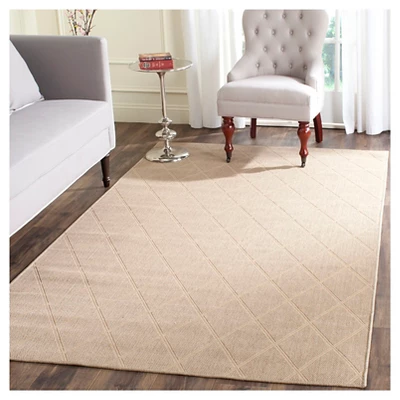 Safavieh Sylvie Collection Hand-Woven Natural Fiber Rug 4 Safavieh Sylvie Collection Hand-Woven Natural Fiber Rug - Image 2