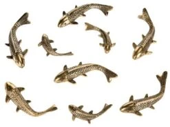 Safavieh Koi Fish Wall Décor - 9 Piece Polished Cast Aluminum Set -Safavieh Furniture GUEST 9e0c0a1e 3323 4cf8 b21f daa9ade1c202