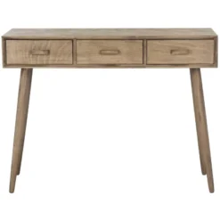 Safavieh Albus 3-Drawer Mid-Century Console Table -Safavieh Furniture GUEST 9e56f3fe 1584 408c 823a fafdce680926