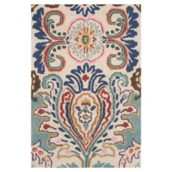 Safavieh Harvey Medallion Hand-Tufted Wool Area Rug -Safavieh Furniture GUEST 9ec9f6cc 58d5 4b90 a140 82db981acead