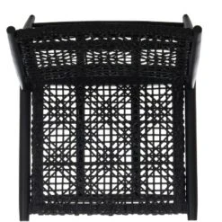 Safavieh Bandelier Woven Leather Accent Chair - Sungkai Wood -Safavieh Furniture GUEST 9f1d7b5c c738 4987 9816 c05f23e794a1