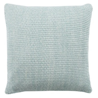 20"x20" Oversize Liliana Knit Square Throw Pillow Blue - Safavieh 3 20"x20" Oversize Liliana Knit Square Throw Pillow Blue - Safavieh