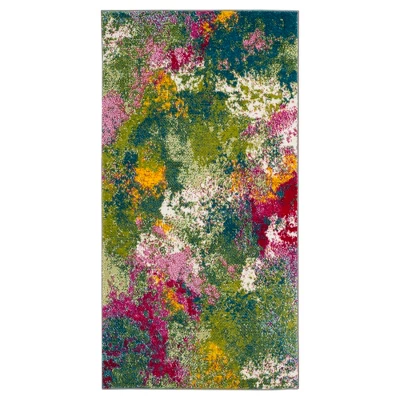 Safavieh Nathalee Collection: Vibrant Watercolor Power-Loomed Rug 5 Safavieh Nathalee Collection: Vibrant Watercolor Power-Loomed Rug - Image 3