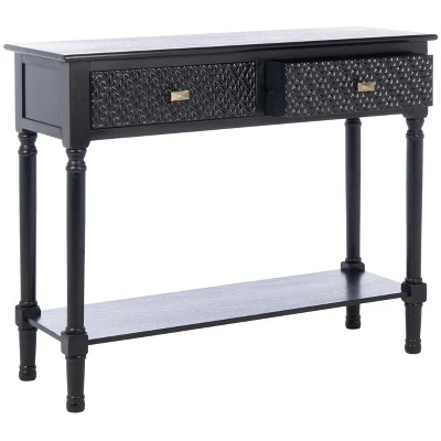 Safavieh Halton 2-Drawer Console Table with Turned Legs 4 Safavieh Halton 2-Drawer Console Table with Turned Legs - Image 2