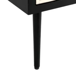 Safavieh Couture Tessie Bone Inlay 2-Drawer Nightstand in Bone and Black -Safavieh Furniture GUEST a242d37e 89a5 41b6 a4c9 20debed959af