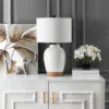 Safavieh Portcia Table Lamp in Speckled Ivory Glaze -Safavieh Furniture GUEST a2a90c63 85d6 4127 a834 5fb2c9733c91