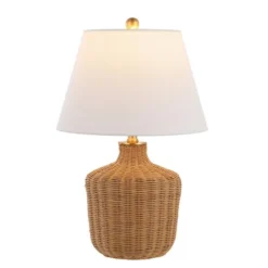 Safavieh Saolia 22-Inch Natural Rattan Table Lamp with LED Bulb 6 Safavieh Saolia 22-Inch Natural Rattan Table Lamp with LED Bulb -Safavieh Furniture GUEST a33d080b 3e87 41b9 8c6d 5f0a348fc1d7