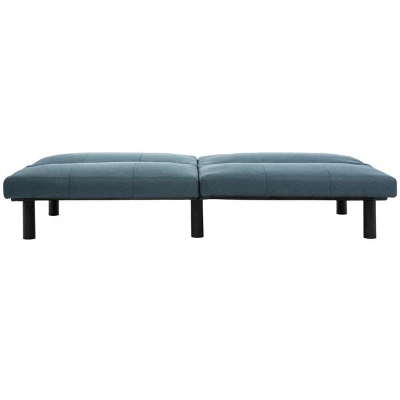 Safavieh Astoria Foldable Futon Bed - Navy/Black 8 Safavieh Astoria Foldable Futon Bed - Navy/Black - Image 6