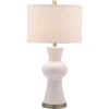 Lola Column Table Lamp - 30 Inch Height - LIT4150 - White - Safavieh -Safavieh Furniture GUEST a4709600 e842 4ea7 8c62 94fecea34837