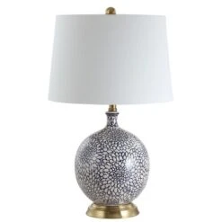 Safavieh Orianna 25-Inch Ceramic Table Lamp - Blue and White Pattern -Safavieh Furniture GUEST a54a9811 7bb7 4868 893c de384c6671bd