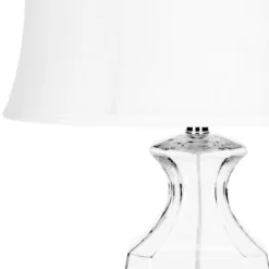 Safavieh Wendy 28-Inch Clear Glass Table Lamp Set (Set of 2) -Safavieh Furniture GUEST a5861642 51a1 4a5a aaf3 f24b245ef079