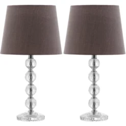 Safavieh Nola 16-Inch Stacked Crystal Ball Table Lamp Set - Grey/Clear 23 Safavieh Nola 16-Inch Stacked Crystal Ball Table Lamp Set - Grey/Clear -Safavieh Furniture GUEST a647b4d3 6fe8 4ef5 87e0 be0c0279bff4