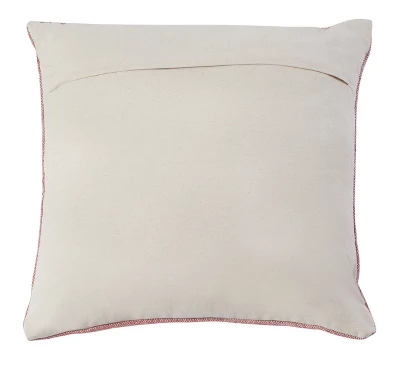 Divia Pillow - Rust - 18" X 18" - Safavieh 3 Divia Pillow - Rust - 18" X 18" - Safavieh