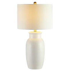 Safavieh Norsi Ivory Ceramic Table Lamp - Elegant Textured Lighting 6 Safavieh Norsi Ivory Ceramic Table Lamp - Elegant Textured Lighting -Safavieh Furniture GUEST a816e2bc 4e12 41d1 8a0b e64f08955c36