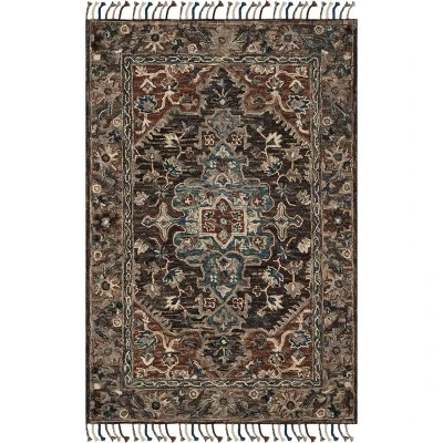 Safavieh Amanda Collection Floral Tufted Wool Area Rug 7 Safavieh Amanda Collection Floral Tufted Wool Area Rug - Image 5