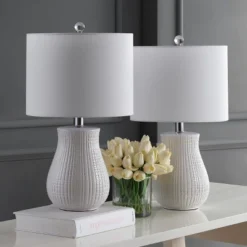 Safavieh Dayton Ceramic Table Lamp - Set of 2