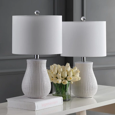 Safavieh Dayton Ceramic Table Lamp - Set of 2 2 Safavieh Dayton Ceramic Table Lamp - Set of 2