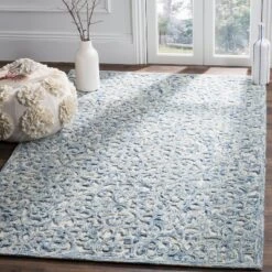 Safavieh Trace TRC103 Hand Tufted Area Rug - Elegant Looped Texture