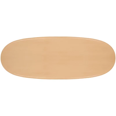 Safavieh Kali Natural Wood Oval Coffee Table 4 Safavieh Kali Natural Wood Oval Coffee Table - Image 2
