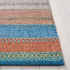 Safavieh Montauk MTK851 Hand Woven Cotton Coastal Area Rug -Safavieh Furniture GUEST b2086437 b831 4cbf 8ddf 1e61d84f627a