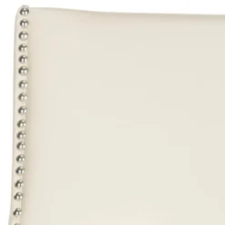 Safavieh Afton Designer Side Chairs with Silver Nail Head Trim - Set of 2 -Safavieh Furniture GUEST b59f6e65 ab44 4baa 86a1 543a47379298