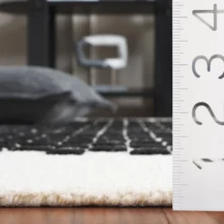 Safavieh Genre GRE207 Hand Tufted Wool Runner Rug - Grey & Ivory -Safavieh Furniture GUEST b6a9ab8d 1f5f 4761 90f2 4d0adba750cf