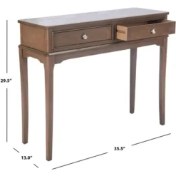 Safavieh Opal 2 Drawer Console Table -Safavieh Furniture GUEST b6b1ff56 cc92 4709 8ec3 b021e35e0d62