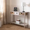 Christa Console Table With Storage - Vintage Grey - Safavieh -Safavieh Furniture GUEST b73cae61 1dfe 4466 b820 92f0db5e7e12