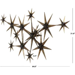 Safavieh Jakob 64-Inch Bronze Iron Geometric Wall Decor -Safavieh Furniture GUEST b855d091 3bfb 49df 9563 085a0ec810a1