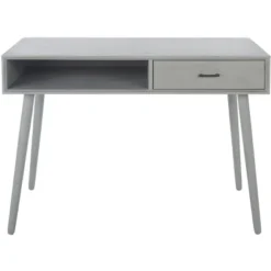 Safavieh Remy 1 Drawer Writing Desk - Mid-Century Modern Home Office 25 Safavieh Remy 1 Drawer Writing Desk - Mid-Century Modern Home Office -Safavieh Furniture GUEST b8cae082 0ba9 4c3e 94f1 6ac483743816