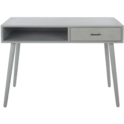 Safavieh Remy 1 Drawer Writing Desk - Mid-Century Modern Home Office 14 Safavieh Remy 1 Drawer Writing Desk - Mid-Century Modern Home Office - Image 12