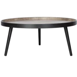 Safavieh Fritz Round Tray Top Coffee Table -Safavieh Furniture GUEST b91ad78d 6d73 499e ac95 777caa6b2a58
