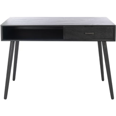 Safavieh Remy 1 Drawer Writing Desk - Mid-Century Modern Home Office 12 Safavieh Remy 1 Drawer Writing Desk - Mid-Century Modern Home Office - Image 10