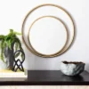 Safavieh Wonder Mirror - Brushed Brass Contemporary Round Wall Decor