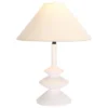 Safavieh Jessy 25-Inch White Table Lamp with LED Bulb -Safavieh Furniture GUEST ba959432 931b 4c1d b9bf bb062d2c4976