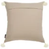 Safavieh Celine Tree Holiday Pillow - 18"x18" Beige Velvet