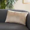 Safavieh Gressa Luxury Channel Tufted Throw Pillow